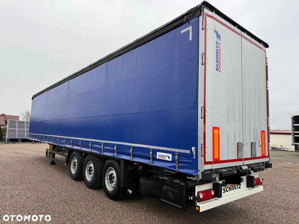 Schmitz Cargobull / FIRANKA / OSIE SCHMITZ / OŚ PODNOSZONA / SUPER STAN - 8
