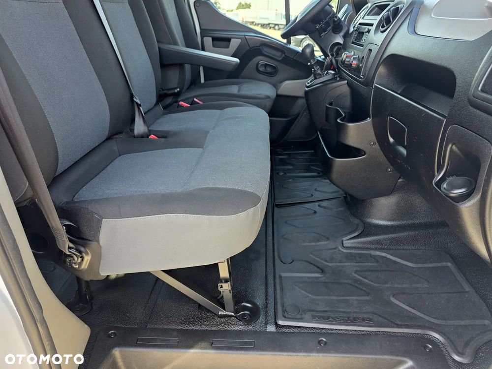 Renault MASTER 2,3 DCI 163 KONNA DOKA BRYGADÓWKA 7 OSOBOWA 3,3M SKRZYNIA KLIMA WEBASTO GWARANCJA BLIŻNIAKI DO 3,5T - 24