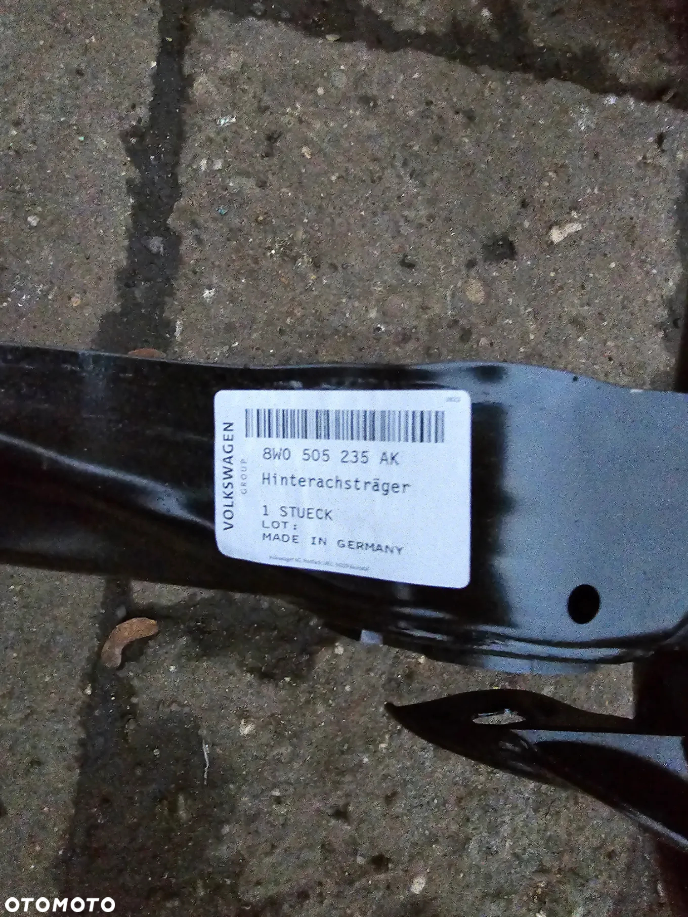 Wózek tyl nowy audi A4 B9 A5 8W0 505 235 AK - 6