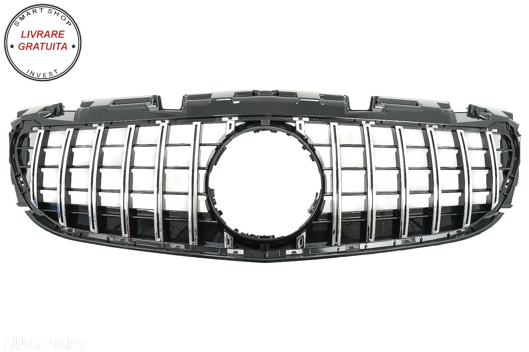 Grila Centrala Mercedes SLC-Class R172 Facelift (2016-2019) GT-R Panamericana Desi- livrare gratuita - 1
