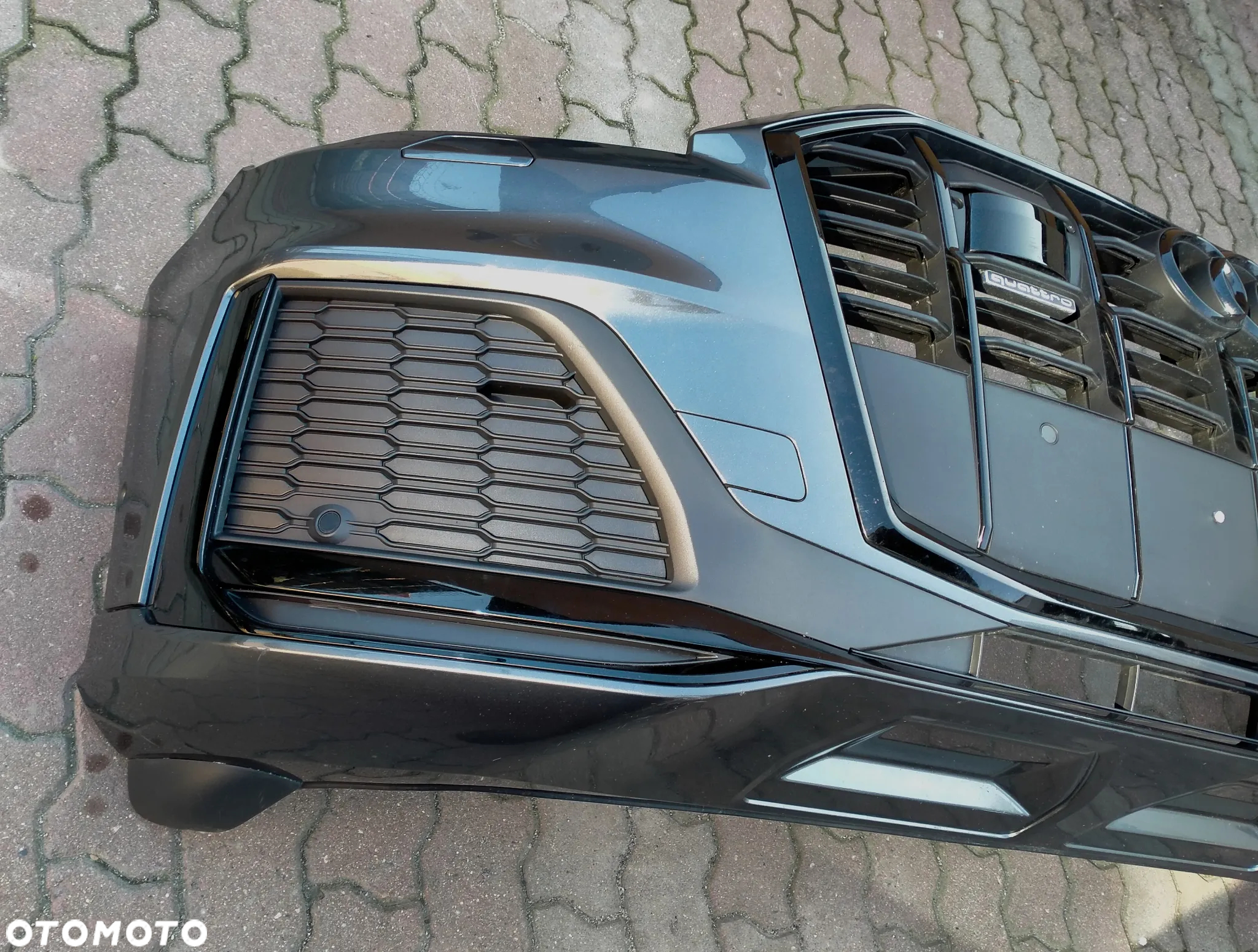 AUDI Q7 4M LIFT S-line / LZ7S / MASKA / ZDERZAK / LAMPA LAMPA / BŁOTNIK / PAS PRZEDNI PRZÓD KOMPLETNY / ORYGINAŁ - 27