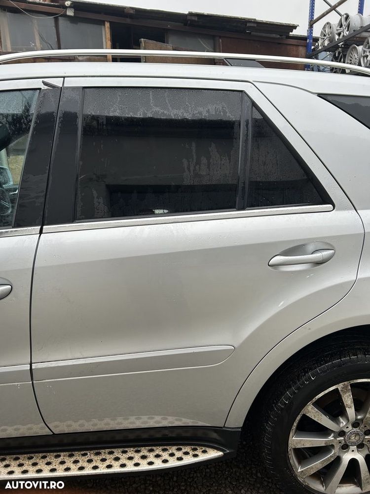 Usa Stanga Spate Mercedes ML W164 Facelift 2008 - 2011 SUV 4 Usi SILVER (1425) - 1