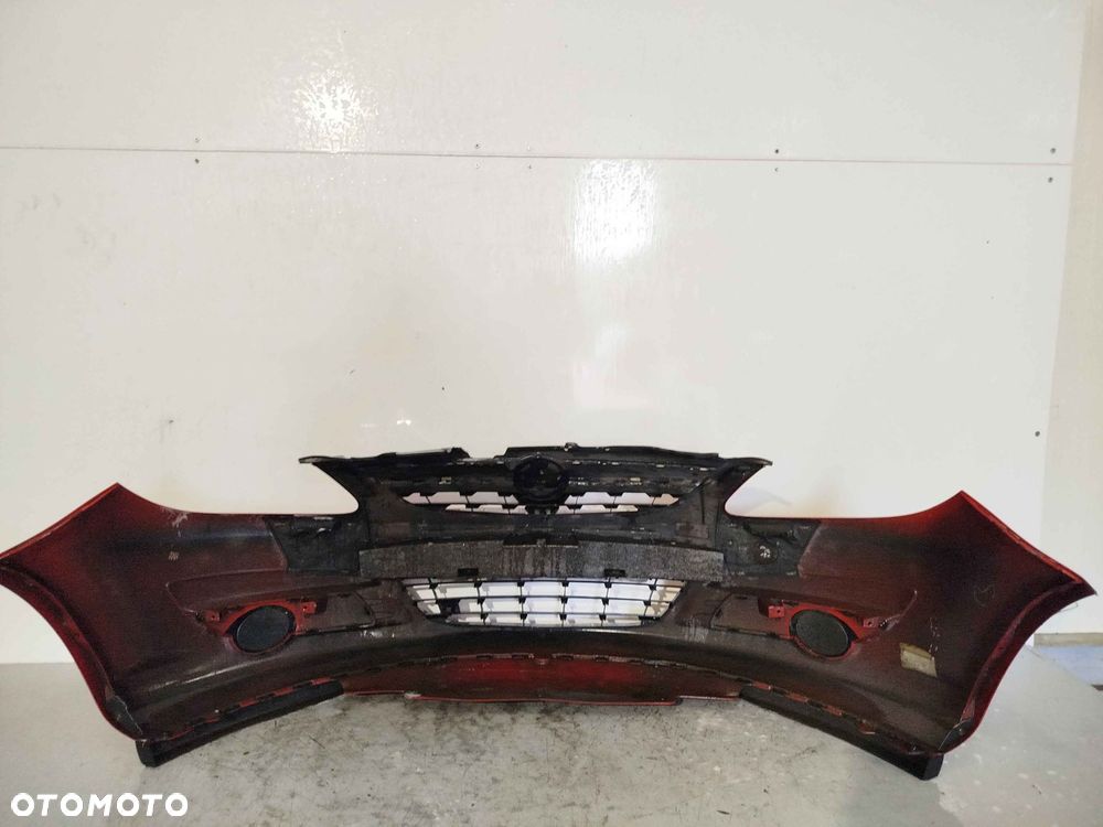 ^ ZDERZAK PRZÓD PRZEDNI DO OPEL CORSA D Y547 CZERWONY - 5