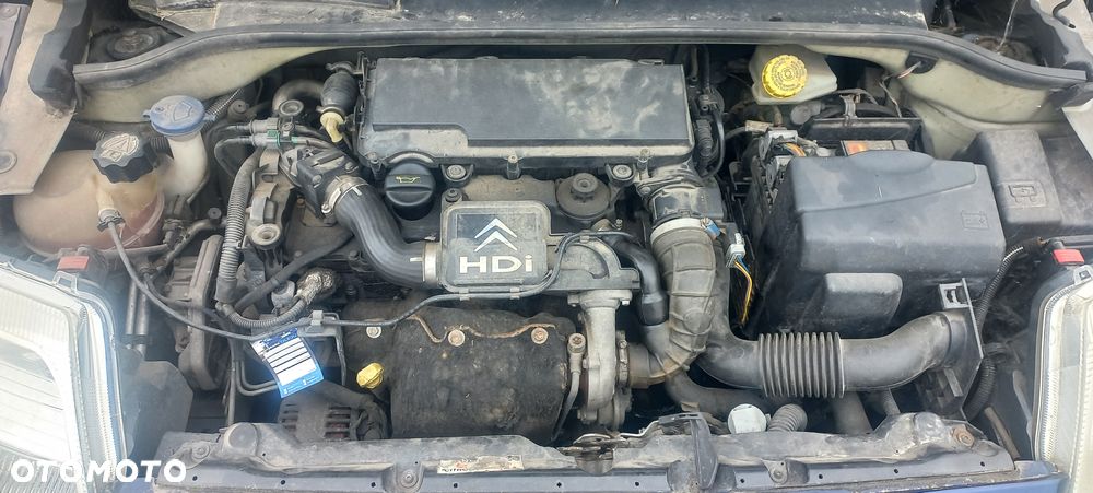 Citroen C2 1.4HDI silnik kompletny wtryski turbina - 1