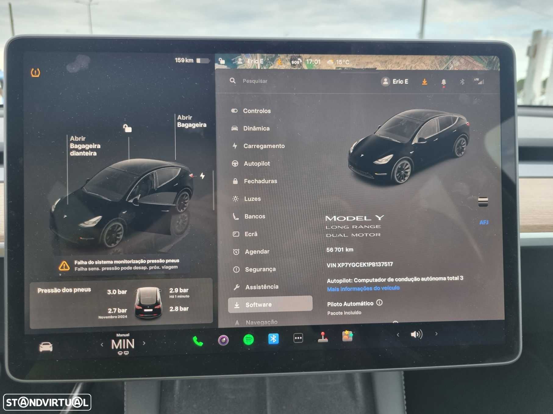Tesla Model Y Long Range Tração Integral - 11