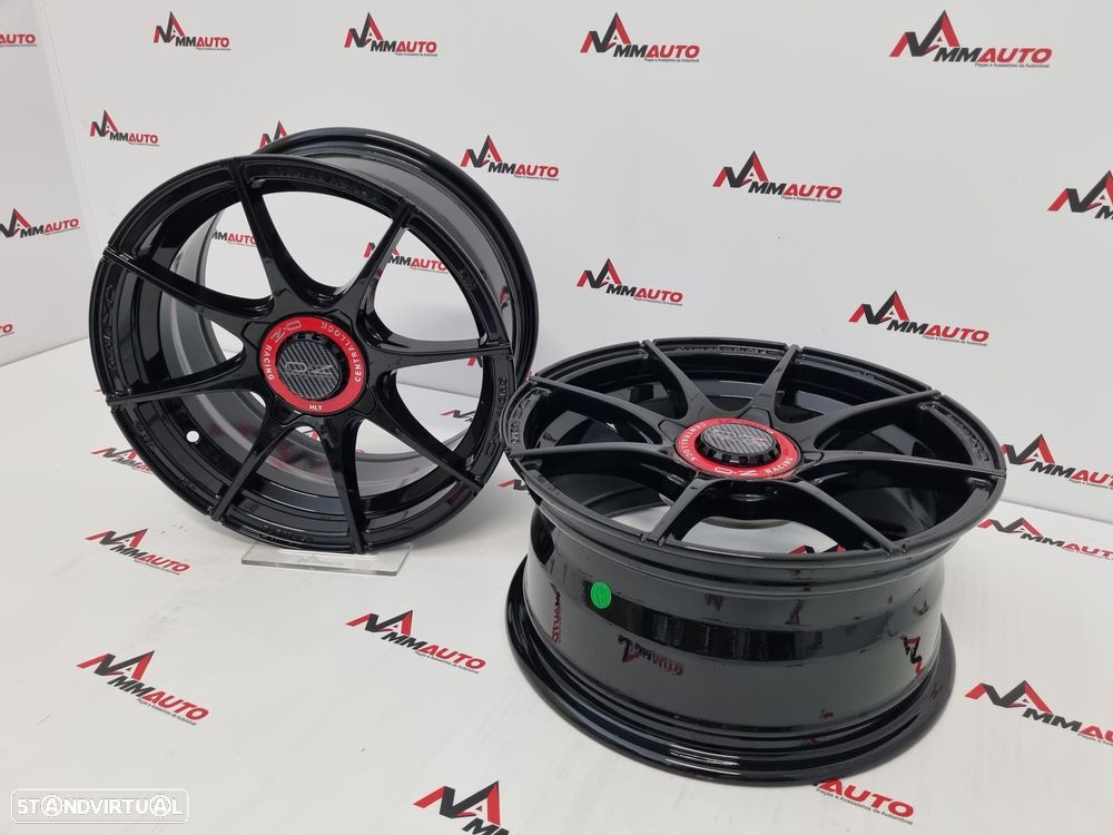 Jantes Look OZ Formula Preto Brilho 15 (4x108) - 3