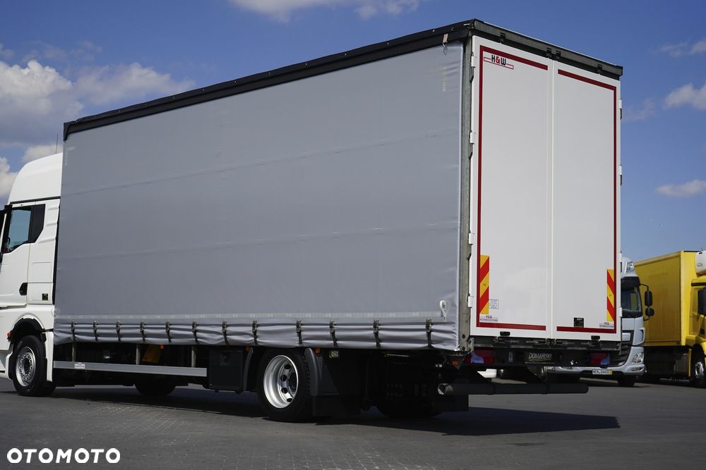 MAN TGX / 18.470 / E 6 / GX / FIRANKA / 19 PALET / RETARDER / ŁAD. 8050 KG - 40