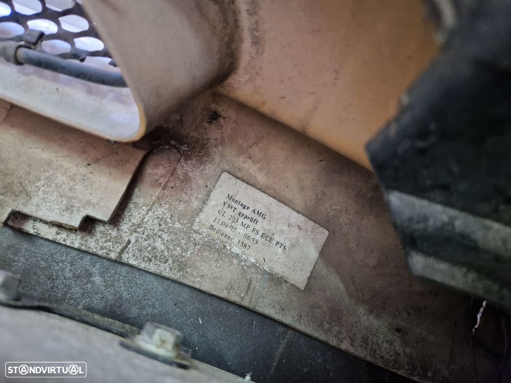 Frente completa usada MERCEDES CLASS C W203 SPORT COUPE AMG 220 CDI parachoques capot oticas guarda lamas reforço - 10