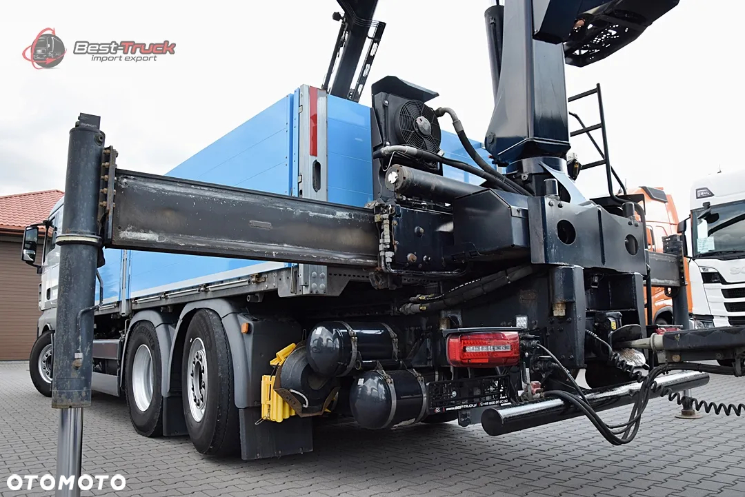 MAN TGX 26.540 /6X2/HDS PALFINGER 23.001L / OŚ POD. SKRĘTNA / CAŁY NA POD. - 18