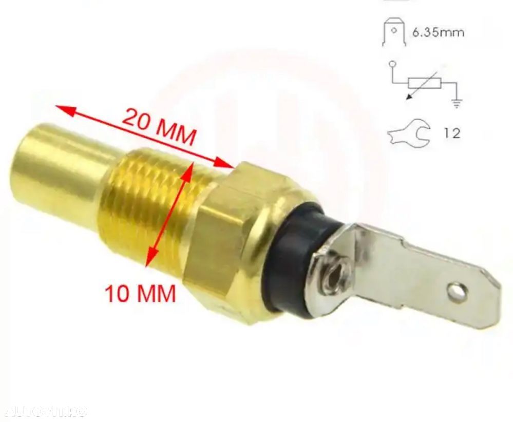 Senzor Temperatura Apa Antigel Motor Suzuki Samurai Swift Vitara - 2