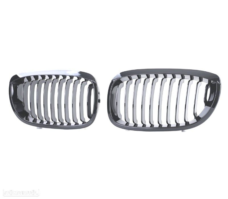 GRELHAS BMW E46 COUPE CABRIO 03-06 PRETO BRILHANTE - 2