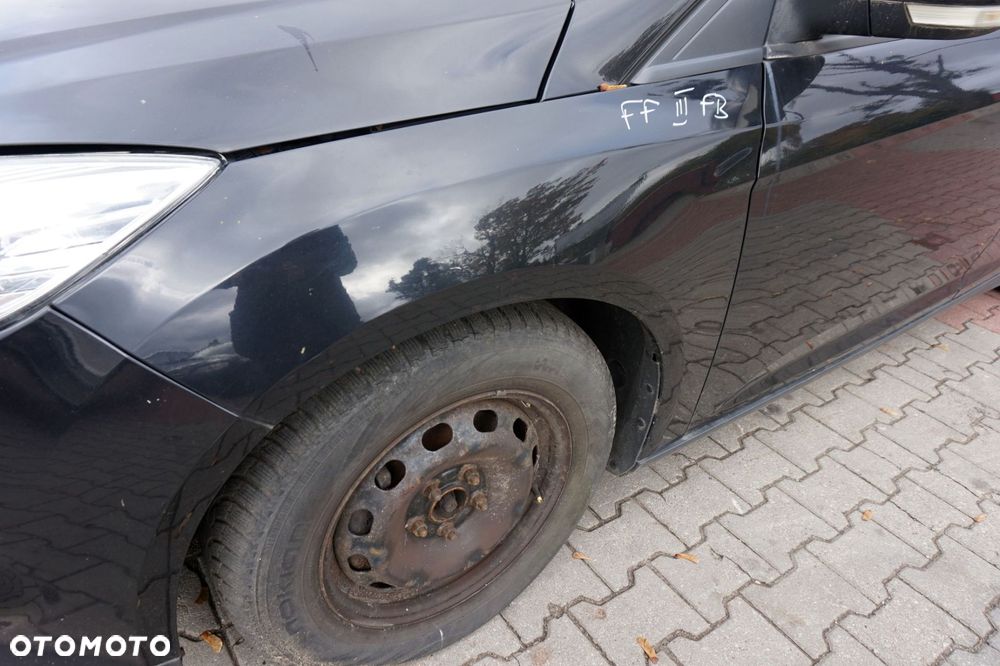MASKA ZDERZAK BŁOTNIKI LAMPY FOCUS III MK3 FB  FORD 2010-2014 CZARNY PANTHER PRZÓD KOMPLETNY - 16