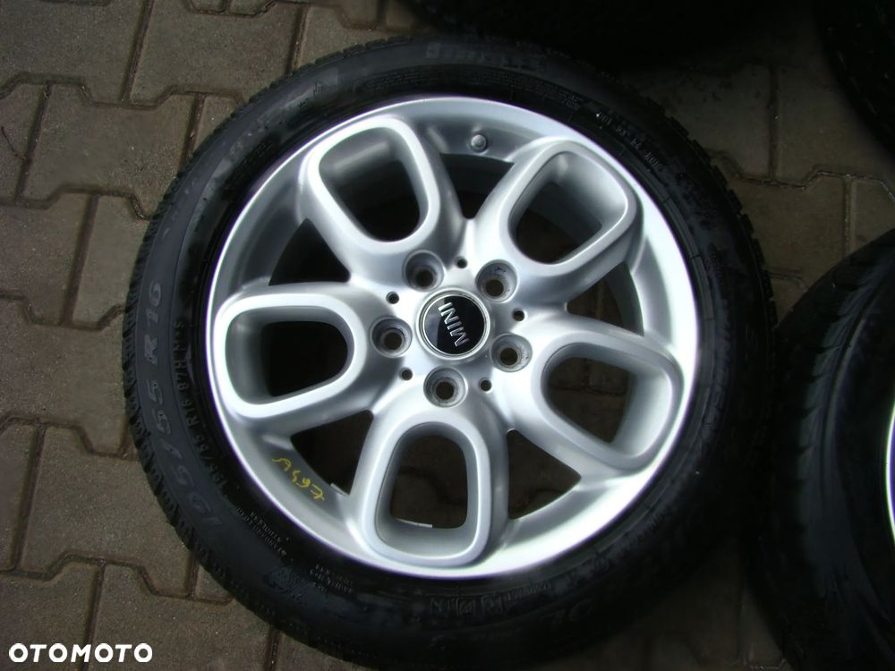 a497 5x112 Mini Cooper One F55 F56 F57 6,5jx16 opony 195/55 r16 zima czujniki tpms - 4