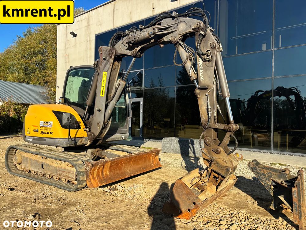 Mecalac 8 MCR MINI-KOPARKA 2016R. | 6 MCR JCB 8055 8080 KUBOTA KX KOMATSU PC88 - 12