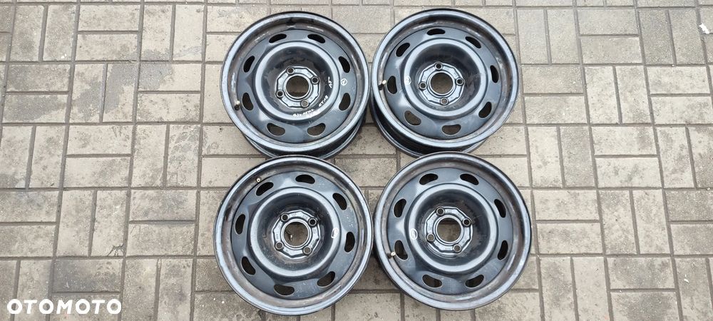 FELGI STALOWE 4x108 6Jx15 CALI ET18 CITROEN PEUGEOT KOMPLET 4 SZTUKI - 1