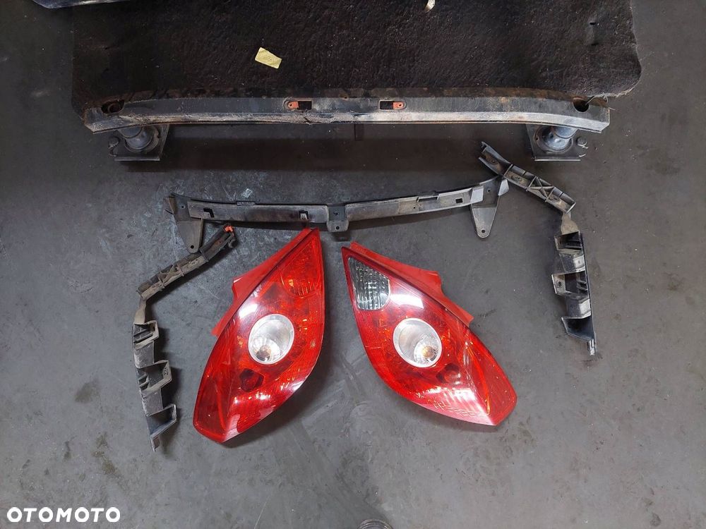 KOMPLETNY TYŁ KLAPA ZDERZAK LAMPA OPEL CORSA D HB 3D - 10