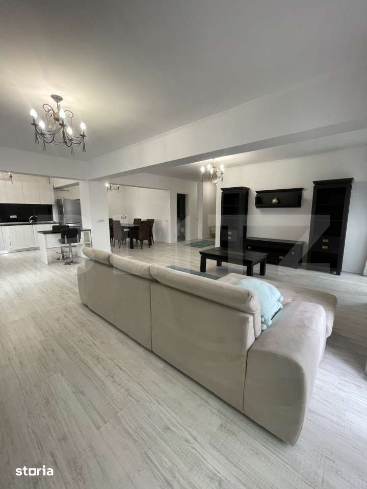 Apartament de inchiriat, 3 camere, 120 mp, parcare subterana, zona Cri — fotografia 3