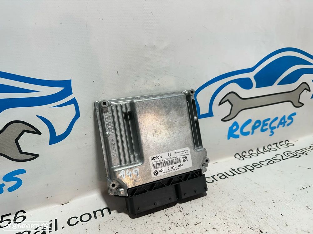 .Centralina Original Motor Bosch BMW 2.0 N47 N47D20 118d 318d 16v 143cv 7 810 001 / 0 281 014 239 - 4