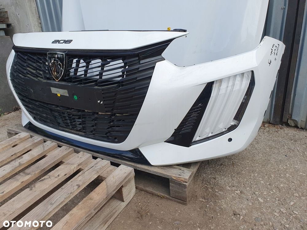 PEUGEOT 208 II LIFT ZDERZAK MASKA 2X BŁOTNIK 2X LAMPA EWP - 10