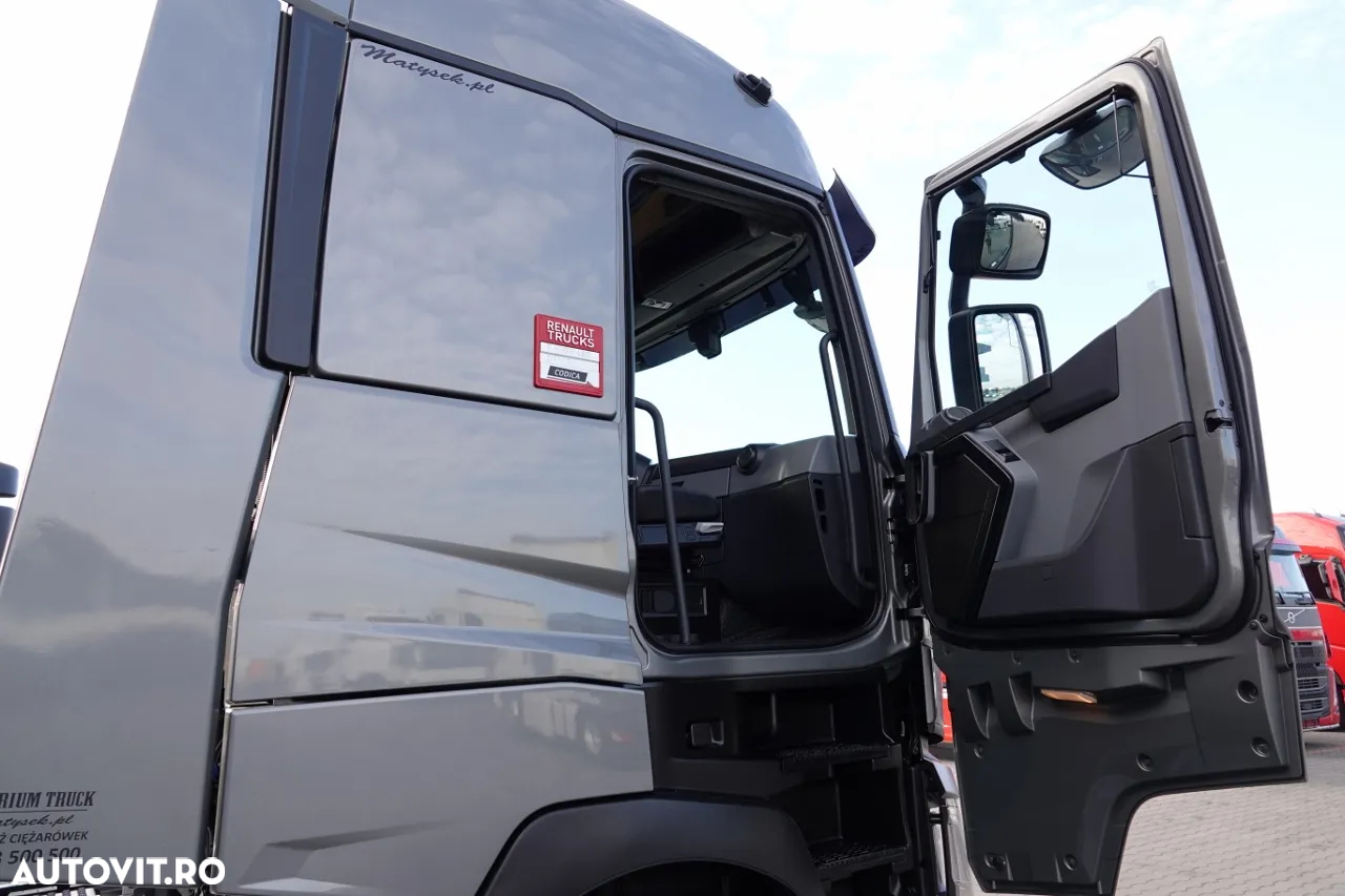 Renault T480 / 13 L / RETARDER / I-PARK COOL /   PNEURI 100% / METALICE / CONTRACTUL DE SERVICE - 37