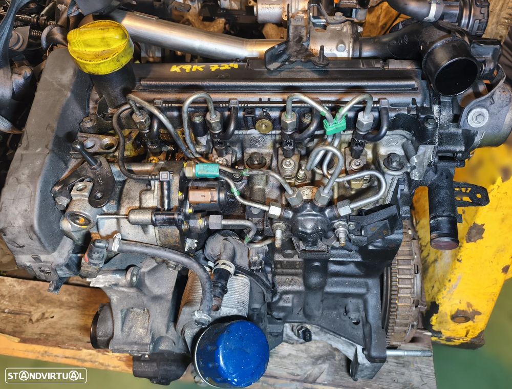 MOTOR COMPLETO RENAULT MEGANE II / SCENIC II 1.5DCI 86CV K9K724 - 1