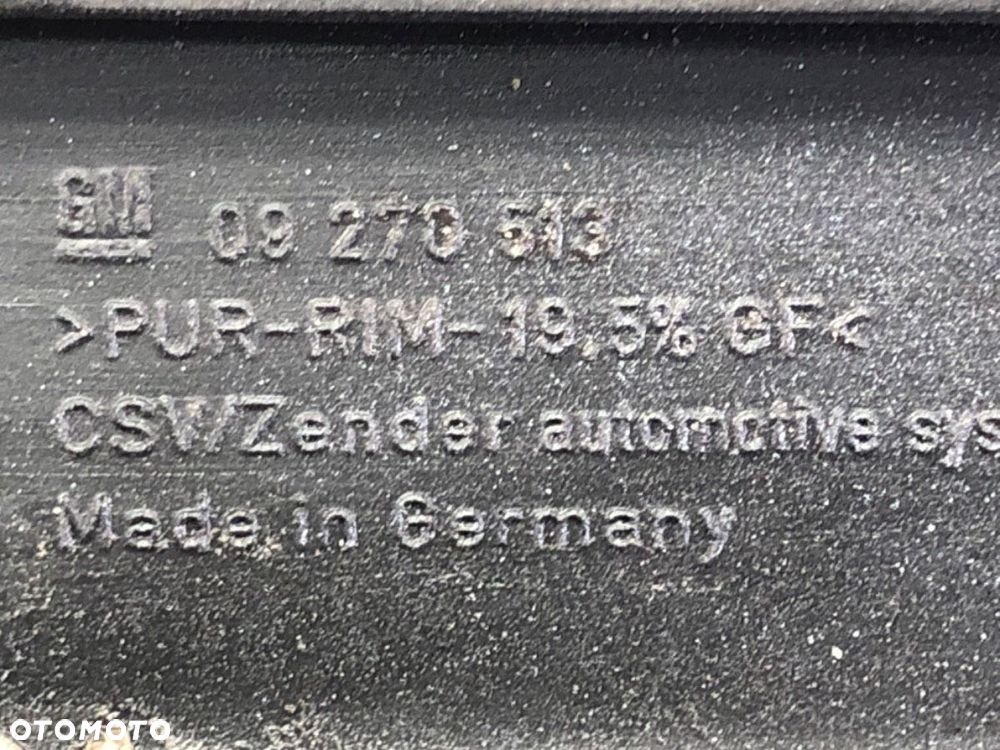 LISTWA PROGOWA PRAWY  OPEL ZAFIRA A nadwozie wielkoprzestrzenne (MPV) (T98) 1999 - 2005 2.0 OPC - 12