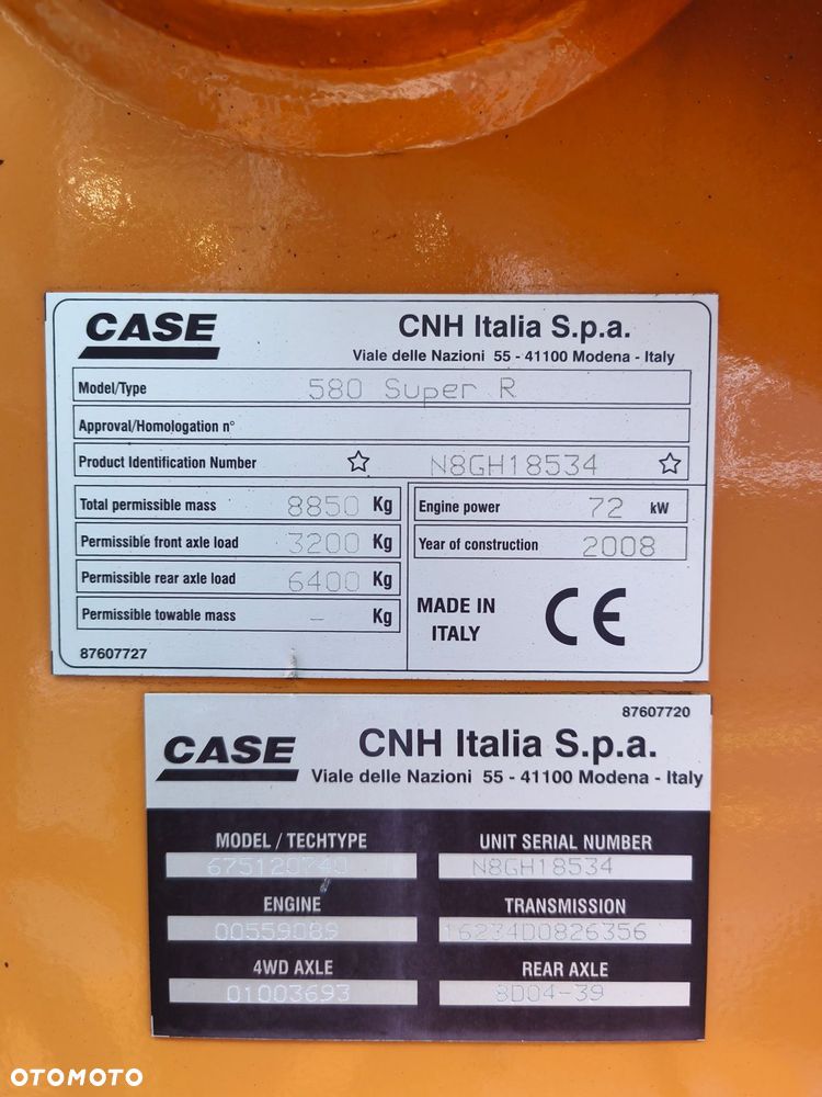 Case 580SR - 7