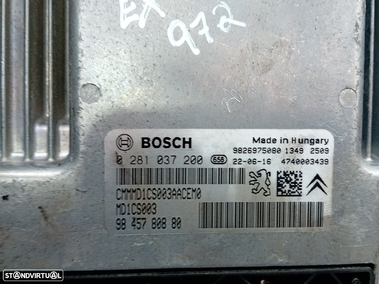 Centralina motor / ECU CITROËN C4 III - 4