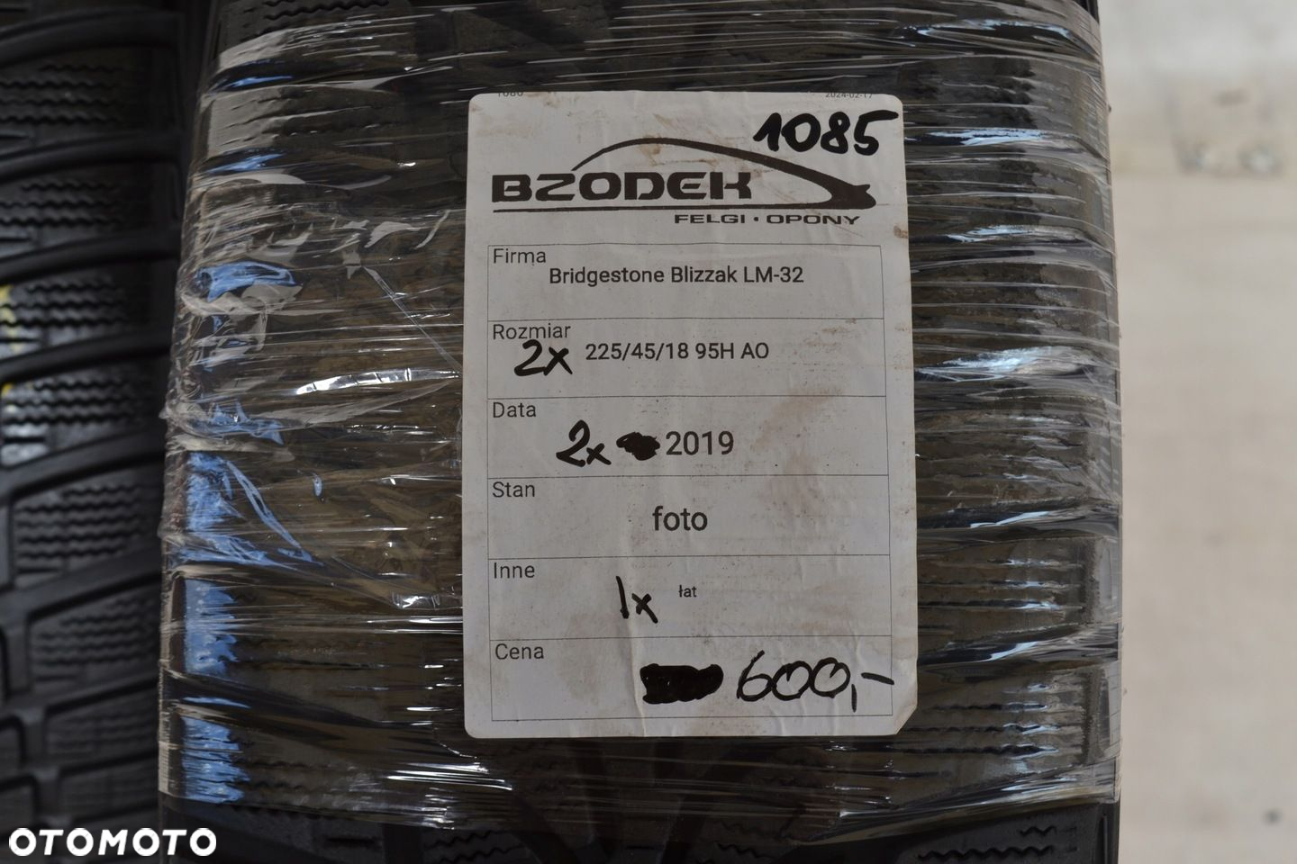 Opony Bridgestone Blizzak LM-32 2x 225/45/18 95 H ZIMA - 4