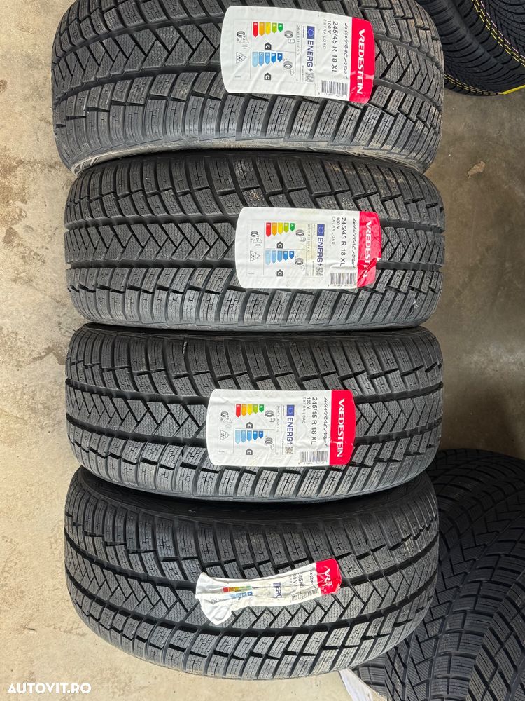 Vând 4 anvelope 245/45/18 vredestein de iarnă noi - 1