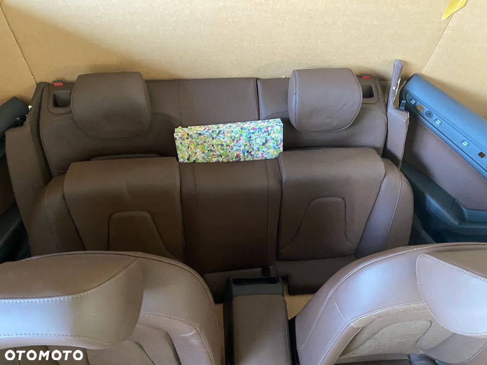 Audi A5 8T S-line Sportback Fotel fotele kanapa skóra grzane brązowe 12km - 16