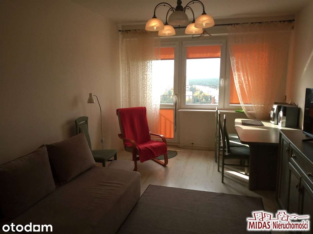 Zazamcze 49m2, 3 pokoje, balkon,miejsce parkingow