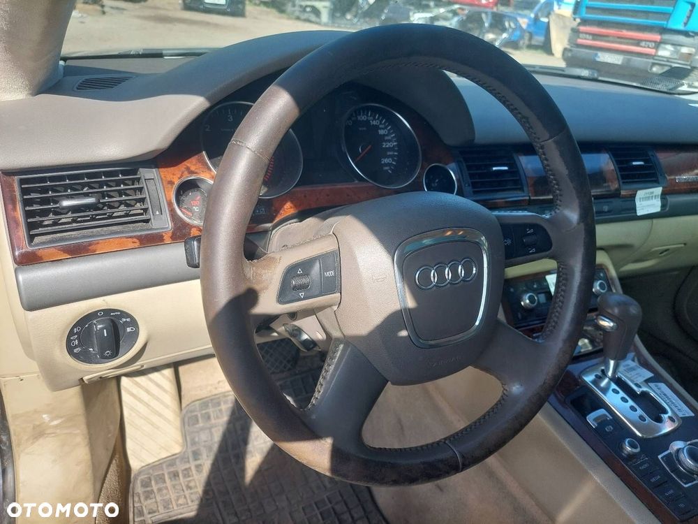 KIEROWNICA GRZANA + PODUSZKA AUDI A8 D3 4F0419091AH 4E0880201BL - 3