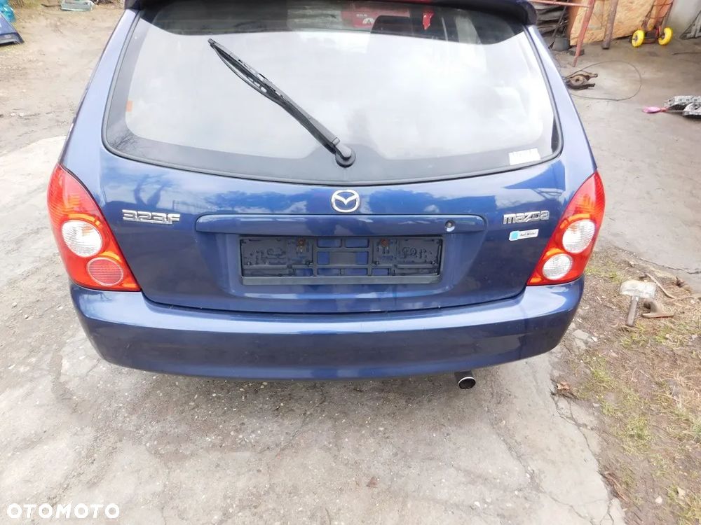 Mazda 323f bj 98-03 Klapa tylna tył  z szyba w kolor 22A - 4