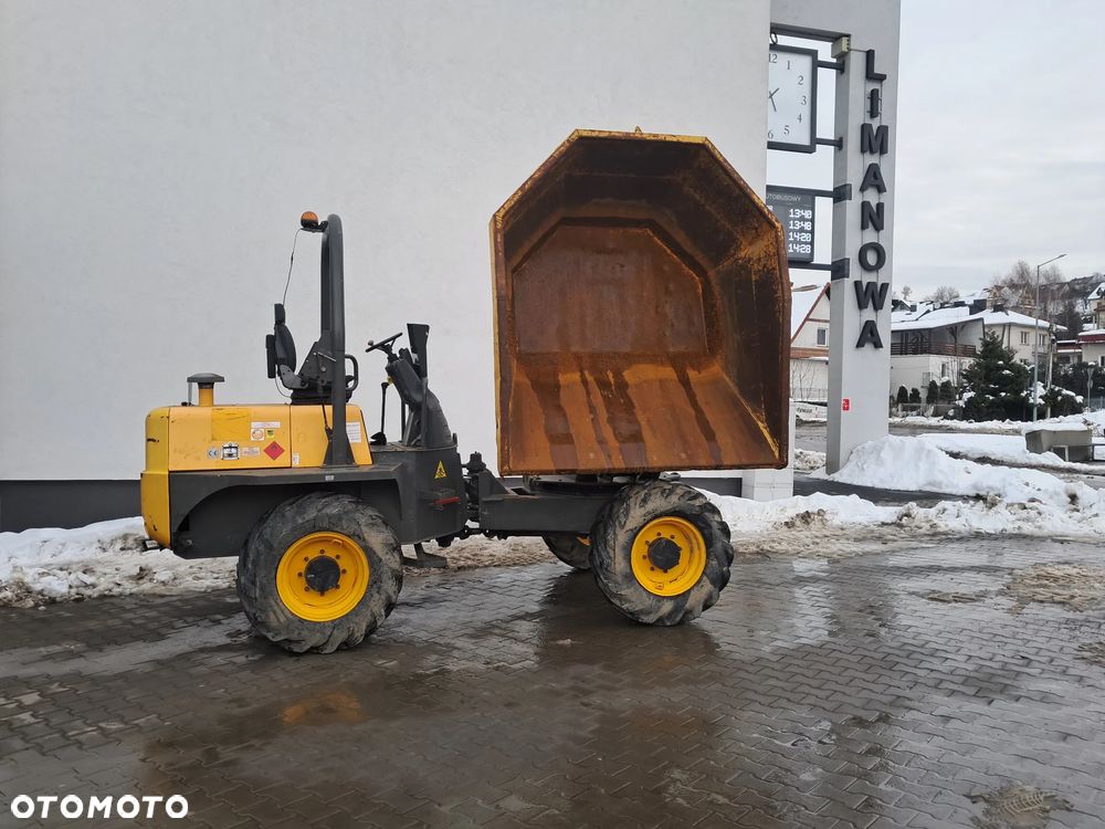 Ausa D 600 APG WOZIDŁO BUDOWLANE OBROTOWE 6 t ton ROK 2018 silnik Kubota mocne 110 KM oświetlenie drogowe opony 70% Terex Thwaites Mecalac Jcb kiper +obrót kierunkowskazy WYWROTKA DUMPER 4x4 - 9