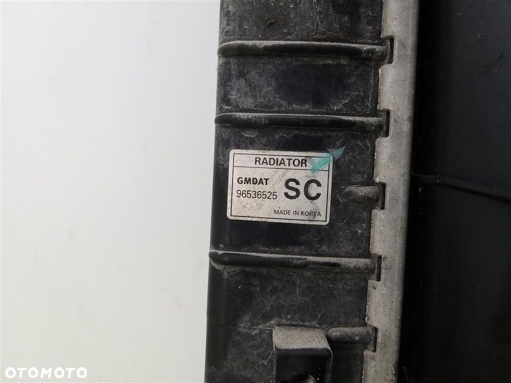 Chłodnica z wentylatorem Daewoo Kalos I 2002-2007 1,4 B 96536525 ORYGINAŁ - 8