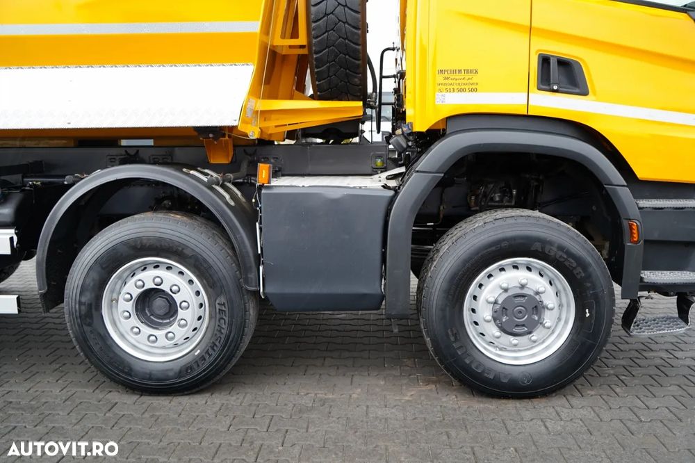 Scania 450 XT / 8x6 / BASCULATOR SPATE / OPTICRUISE / ANVELOPE 100% / EURO 6 - 23