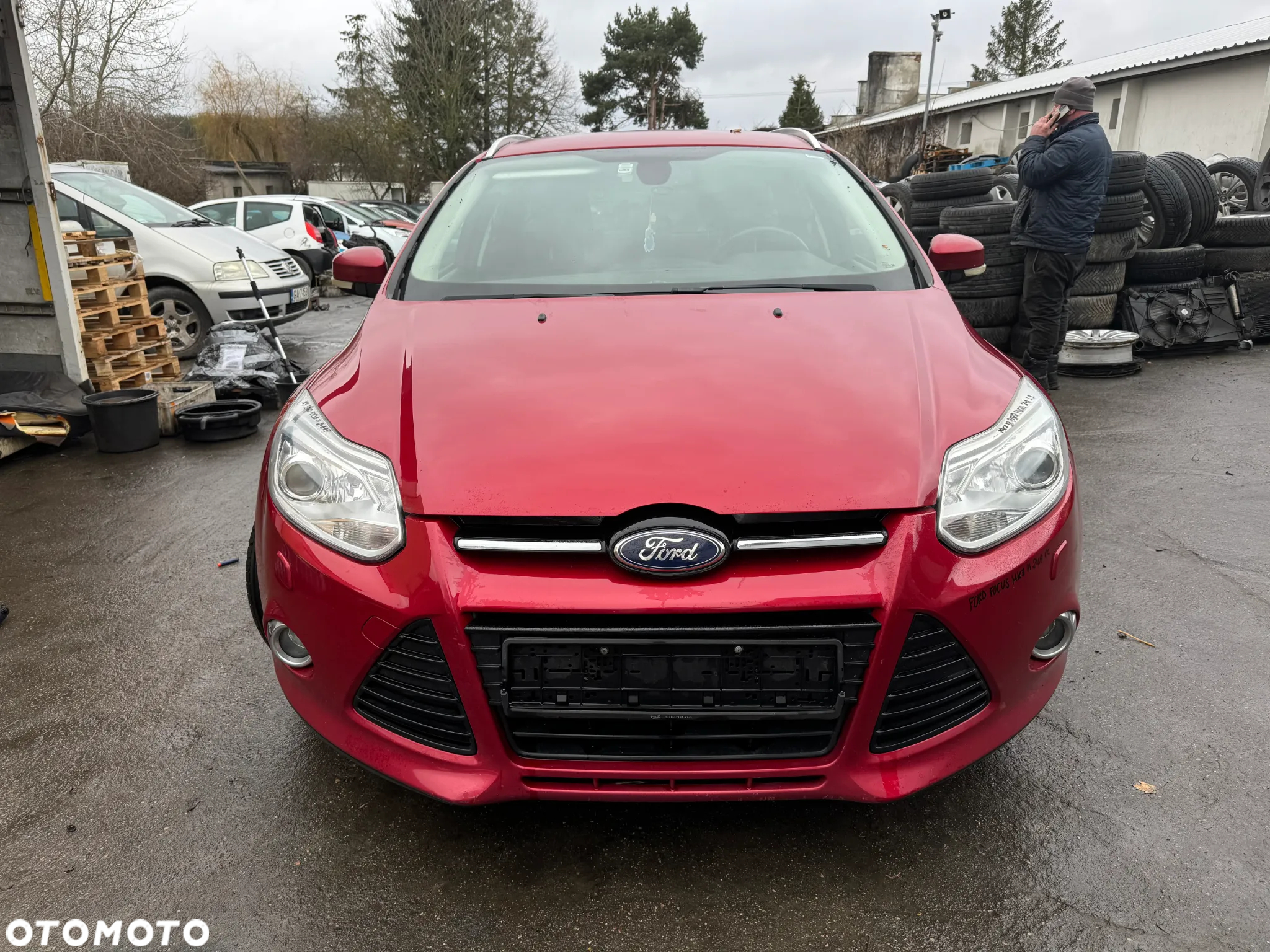 FORD FOCUS MK3 2011 1.6 TDCI 115KM RED CANDY TINT CC NA CZĘŚCI - 2
