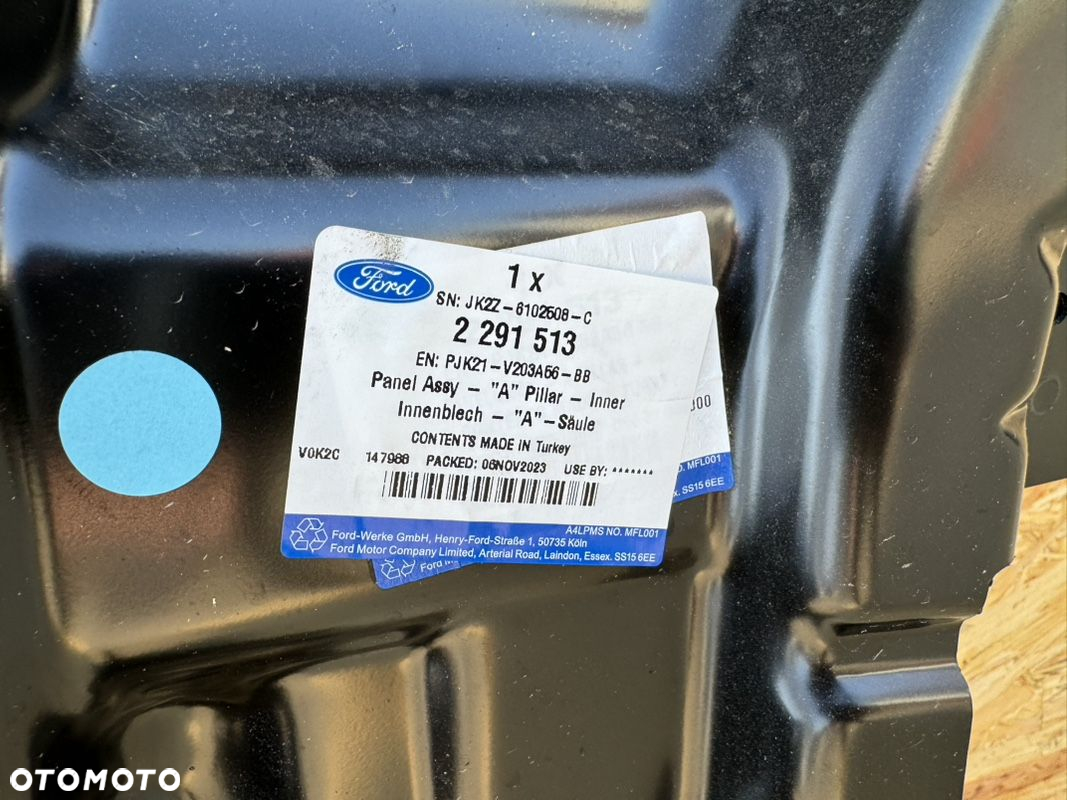 POSZYCIE DRZWI PRZÓD PRAWE FORD CUSTOM LIFT ĆWIARTKA PRÓG SŁUPEK JK21-16C274-AB ORYGINAŁ - 9