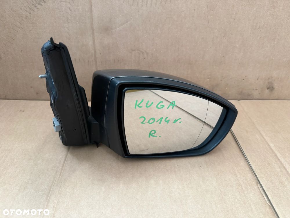Lusterko prawe Ford Kuga II 2014r 8 pin Europa szare OE - 1