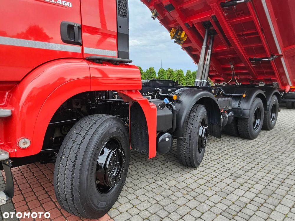 MAN TGS 35.460 WYWROTKA 8X4 MEILLER-KIPPER+HYDROBURTA! - 14