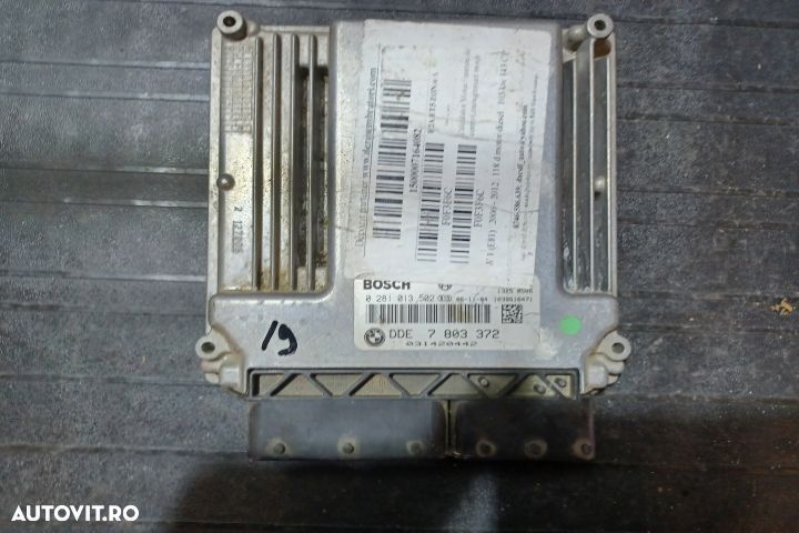 Calculator motor ECU 0281012502 - 2.0 D 0281012502 - 2.0 D BMW Seria - 1