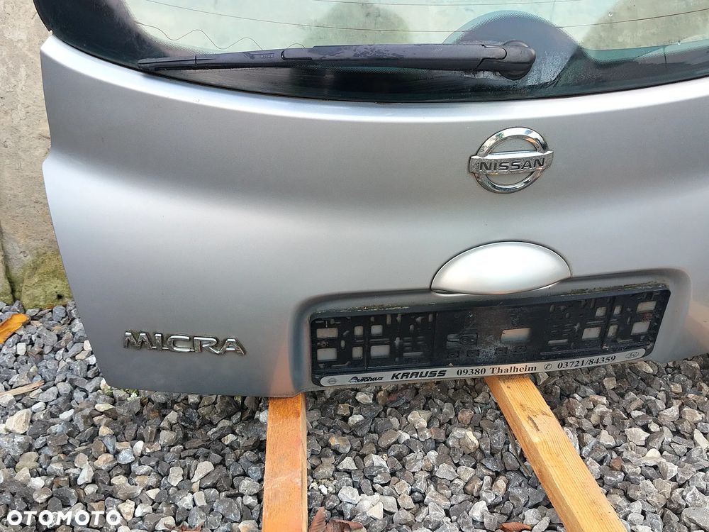 KLAPA BAGAŻNIKA NISSAN MICRA K12 KY0 5 DRZWI - 6