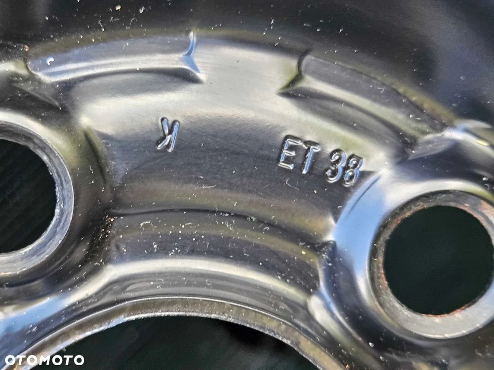 Kolo Felga 1J0601027Q Blaszak Zapasowe Zapasowka R15 5x100 6J ET38 195/65 VW Golf IV 4 Audi Skoda Seat - 13