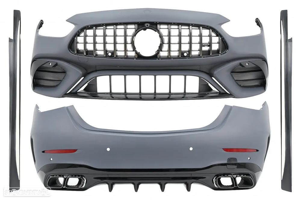 Body Kit Mercedes C W206 (2021 em diante) Look C63 - 1