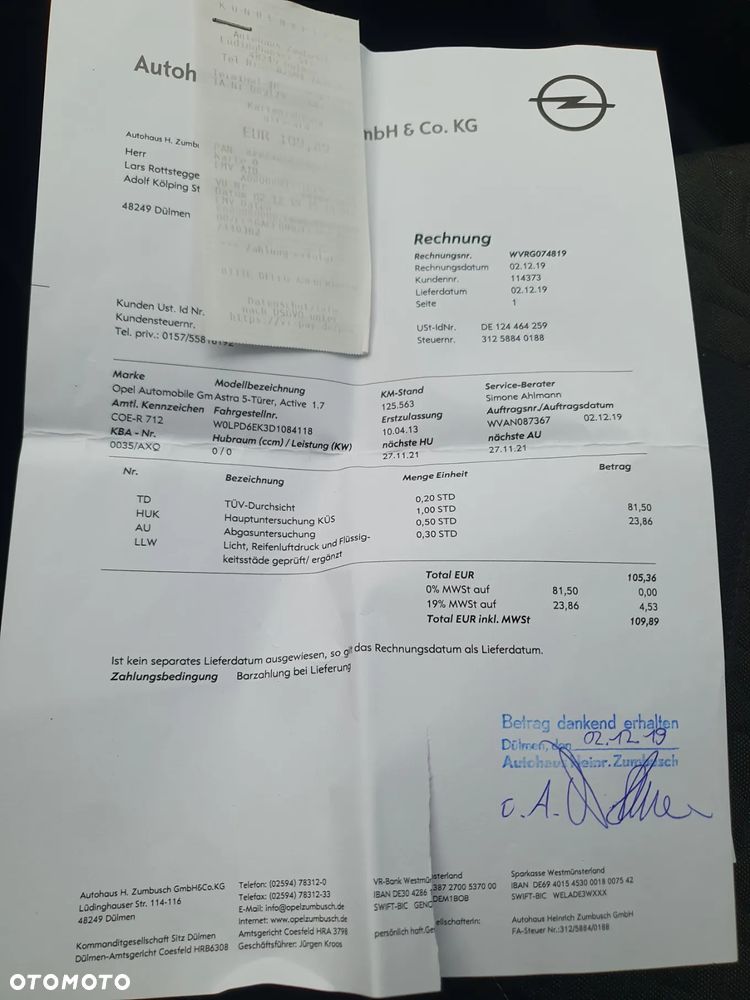 Opel Astra 1.7 CDTI DPF Cosmo - 31