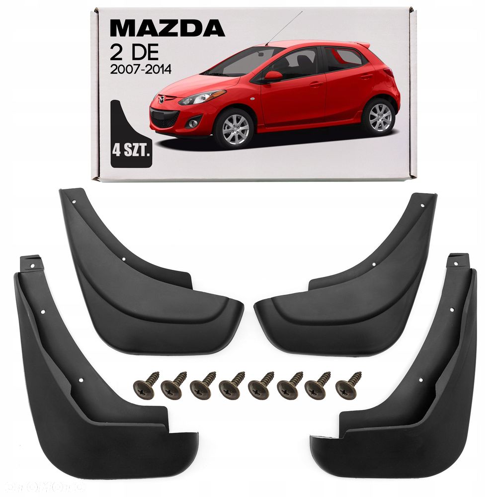 chlapacze dedykowane mazda 2 iii de 2007-2014 komplet - 1