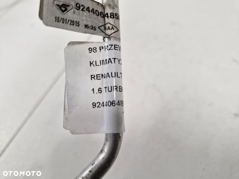 RENAULT CLIO 4 IV 1.6 RS TURBO PRZEWÓD WĄŻ RURKA KLIMATYZACJI 924406485R - 4
