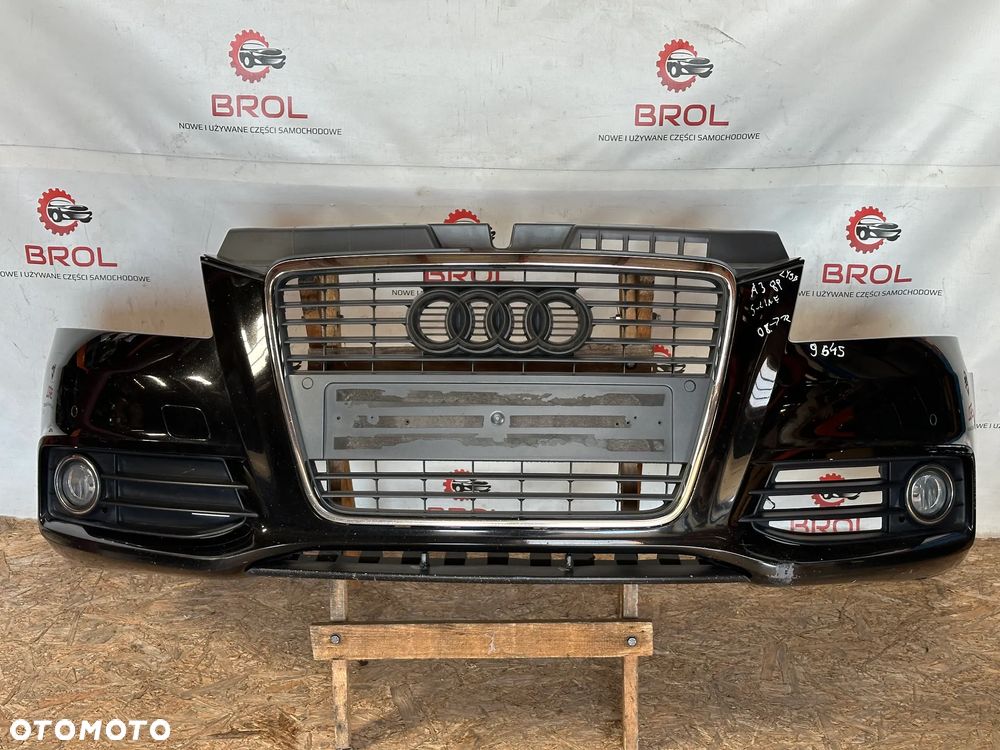 ZDERZAK PRZEDNI AUDI A3 8P 08-12 S-LINE 6x PDC LY9B - 1