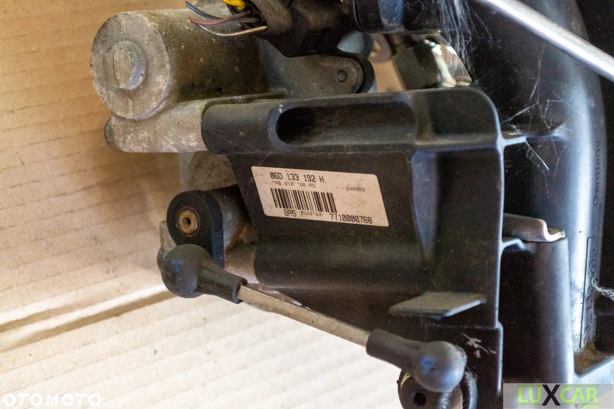 AUDI A4 B7 KOLEKTOR SSĄCY DOLOTOWY LISTWA WTRYSKOWA 2.0 TFSI 06F133317L - 8